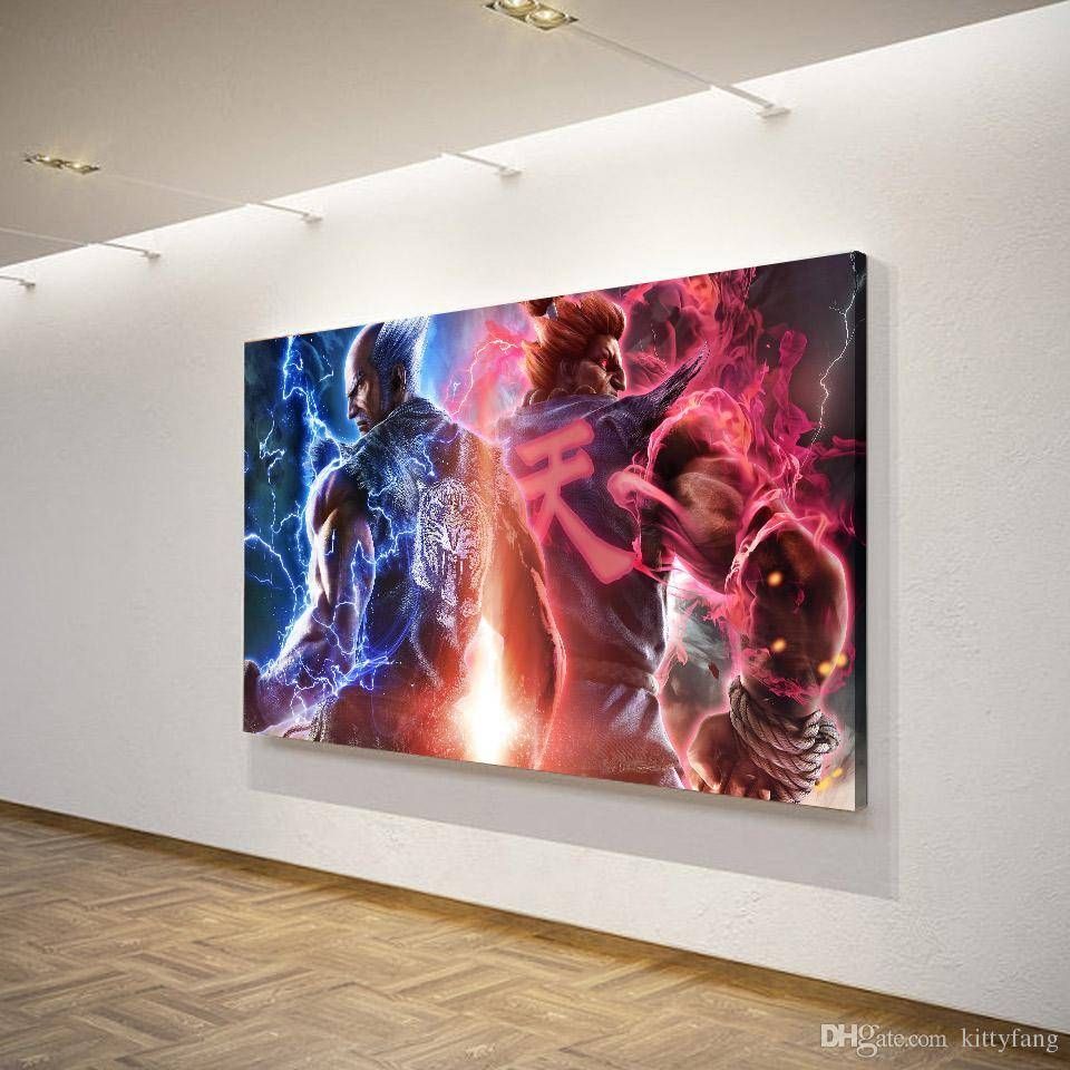 2018 Canvas Art Canvas Painting Game Tekken 7 Heihachi Hd Printed In Most Recently Released 7 Piece Canvas Wall Art (View 5 of 20)