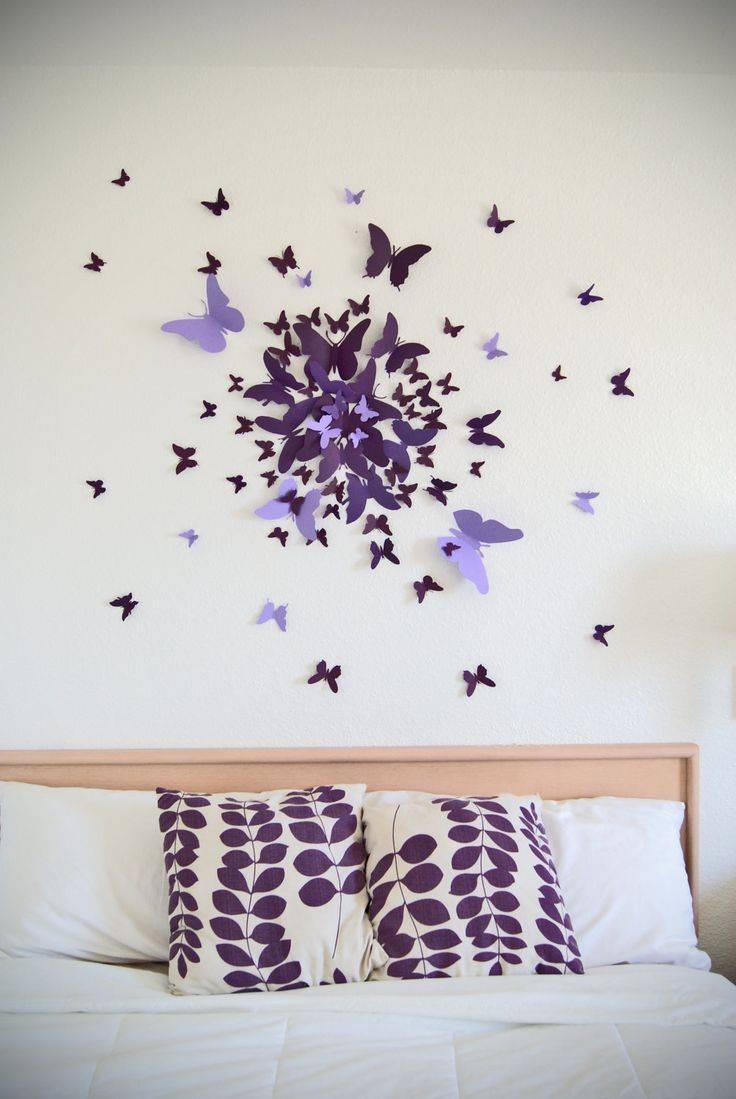 25+ Unique Butterfly Wall Art Ideas On Pinterest | Butterfly Wall inside Most Popular Butterflies 3D Wall Art