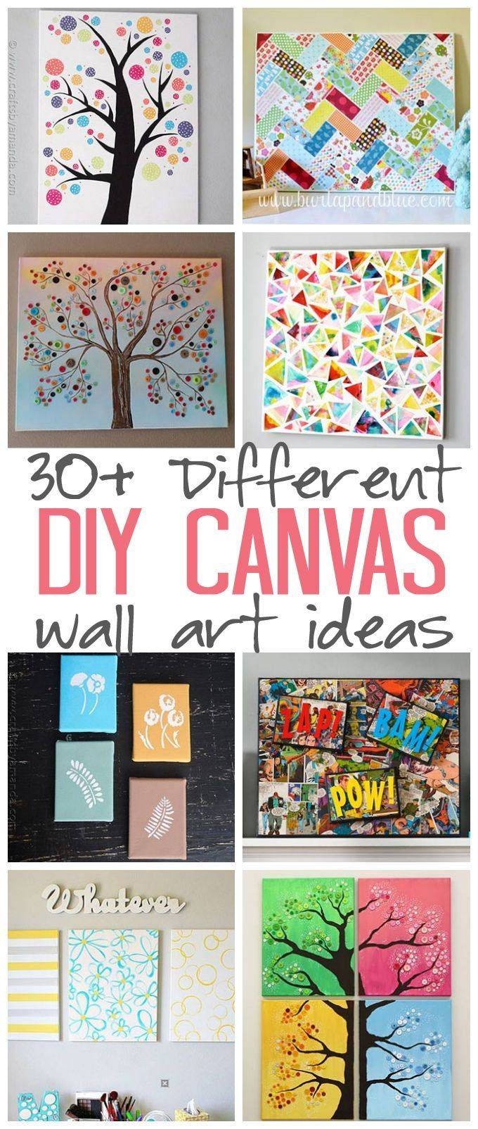 25+ Unique Canvas Wall Art Ideas On Pinterest | Diy Canvas Art Intended For Latest Diy Pinterest Canvas Art (Gallery 1 of 25)