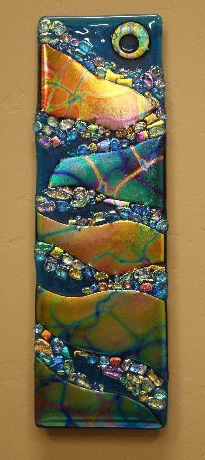 25+ Unique Glass Wall Art Ideas On Pinterest | Fused Glass Art Intended For Best And Newest Fused Glass Wall Art Hanging (View 12 of 25)