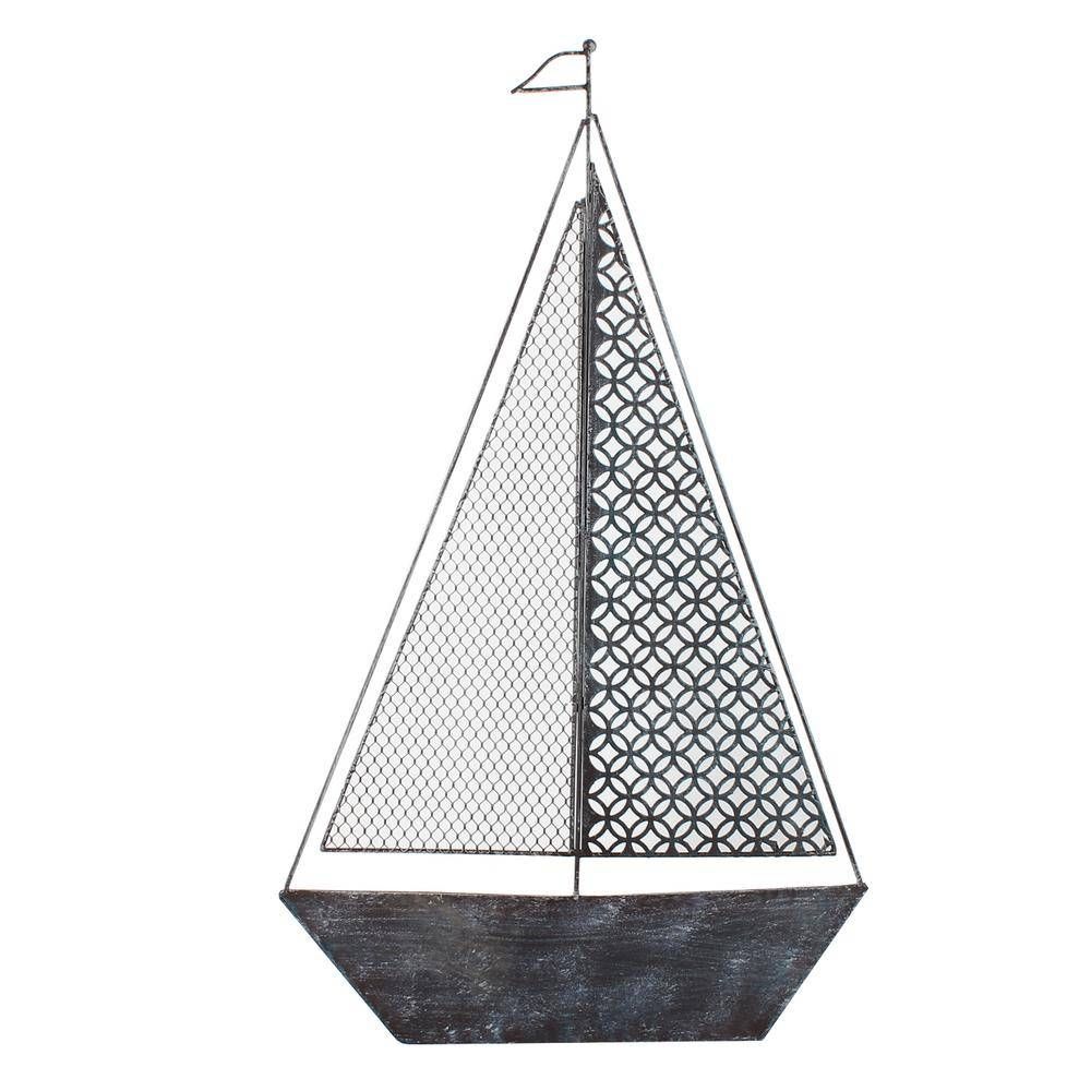 36 In. X 36 In. Modern Starburst Metal Wall Decor Dn0012 – The In Newest Metal Sailboat Wall Art (Gallery 29 of 30)