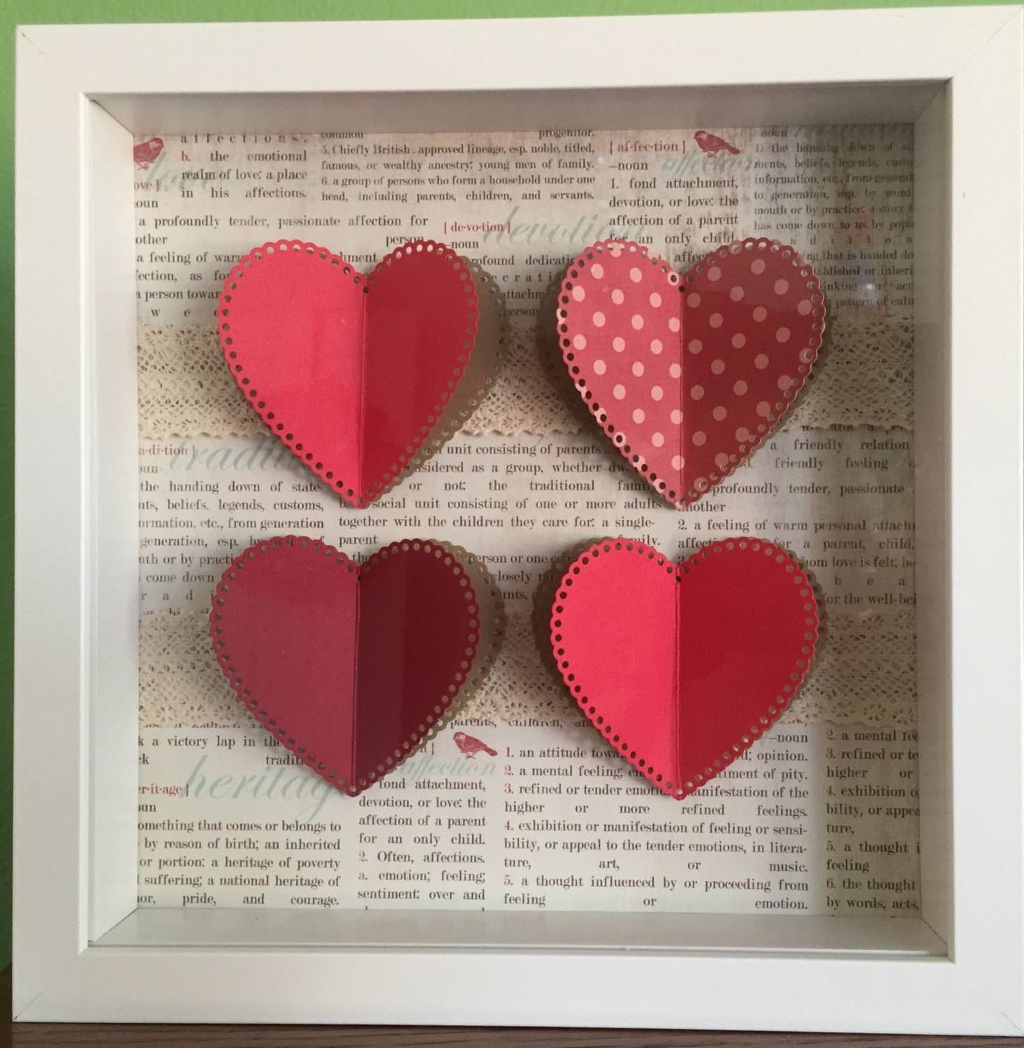 3d Wall Art Red Hearts With Regard To Newest Heart 3d Wall Art (View 6 of 20)