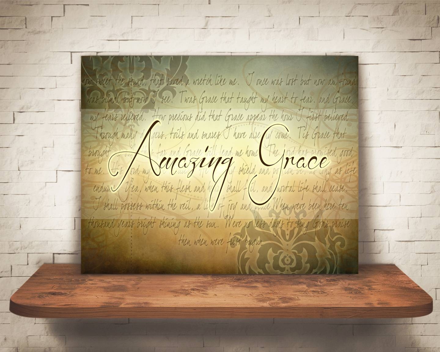 Amazing Grace Wall Art – Artsy Pumpkin In Most Recently Released Grace Wall Art (Gallery 1 of 25)