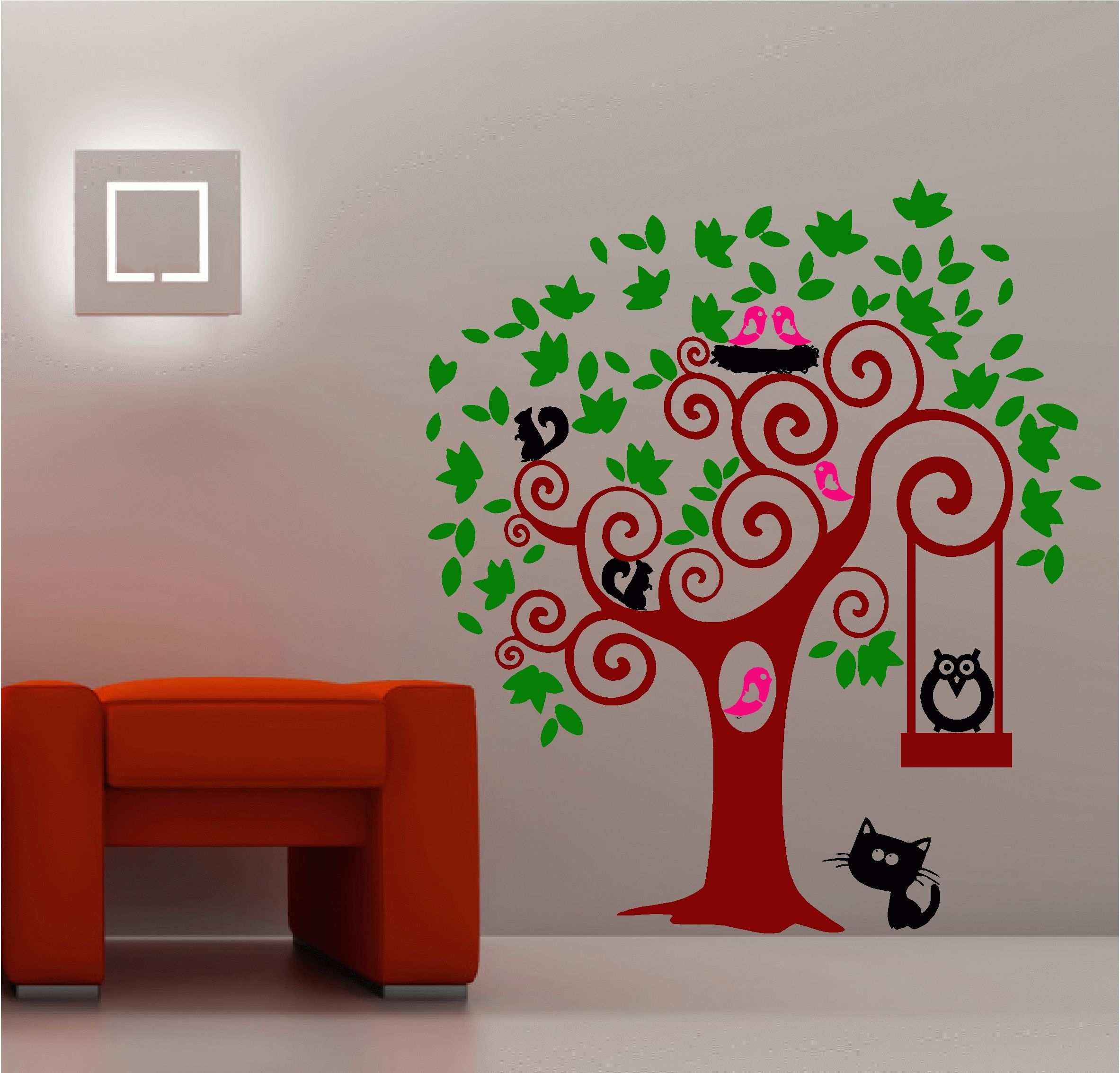 Amusing Wall Art Ideas For Kids Bedroom Photo Design Ideas Within Newest Wall Art Stickers For Childrens Rooms (View 17 of 20)