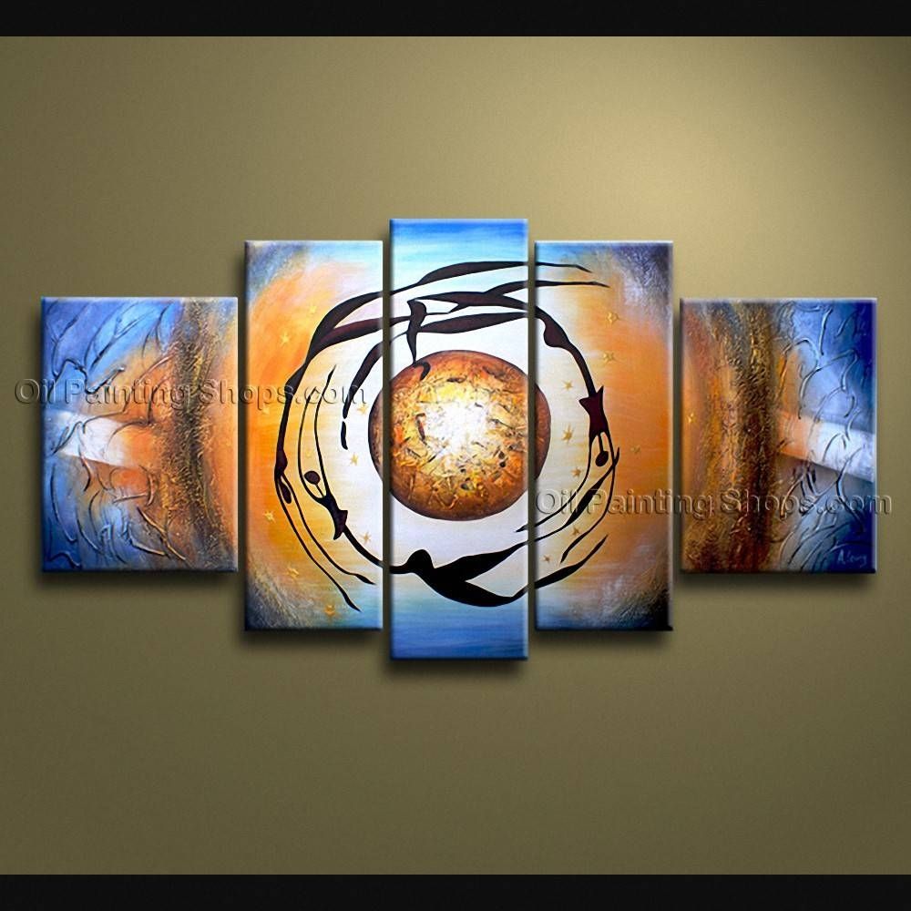 Artcrafts Large Modern Abstract Painting Wall Art Gallery Wrapped In 2018 Large Modern Wall Art (View 6 of 20)
