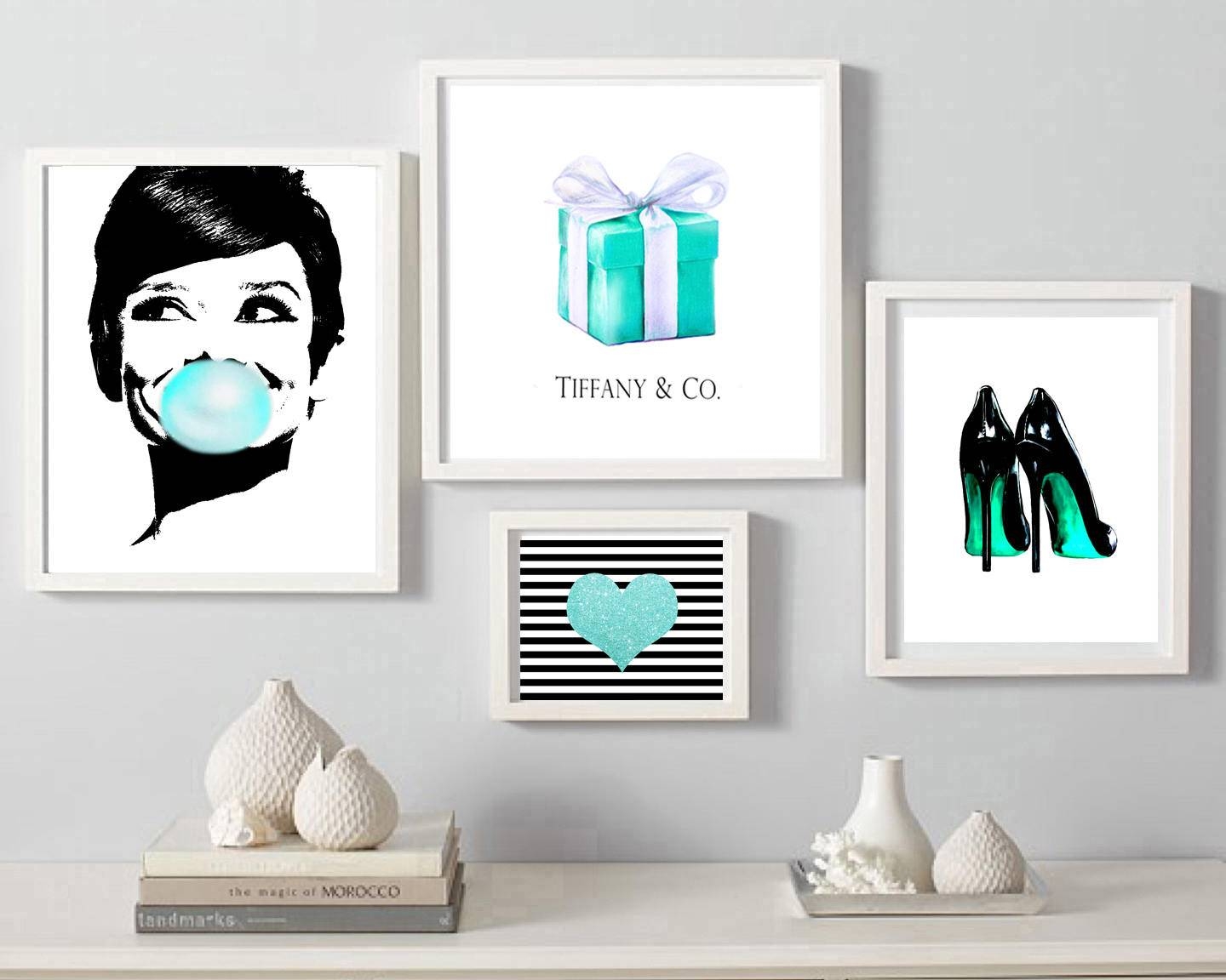 Tiffany & Co. wall art Audrey Hepburn print