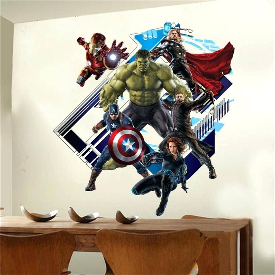 Avengers 3d Wall Lights Star Wars – Janosnagy Within Most Current Avengers 3d Wall Art (View 19 of 20)