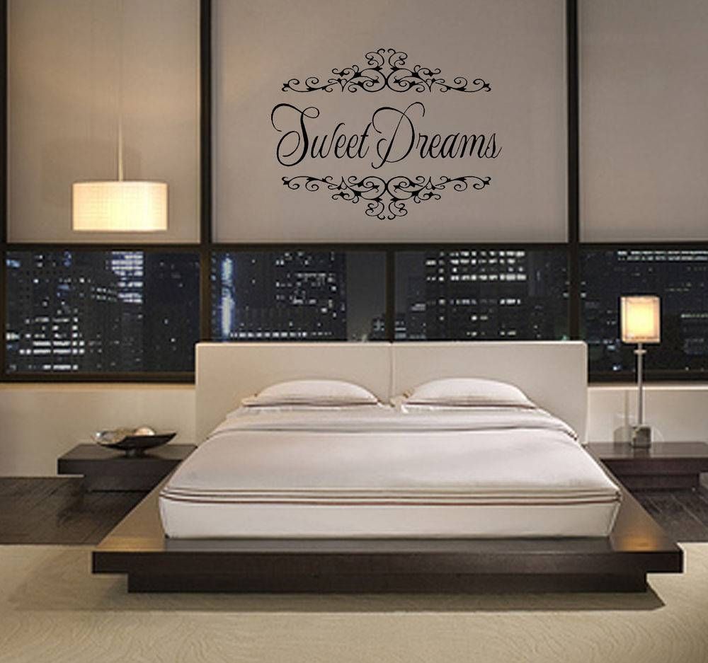 Bedroom: Bedroom Wall Ideas Glamorous Wall Bedroom Decor From In Current Glamorous Wall Art (Gallery 22 of 30)