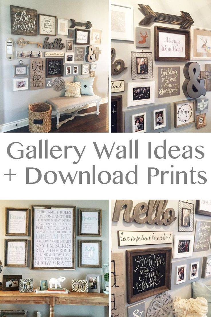 Featured Photo of Top 20 of Wall Art Decor for Family Room