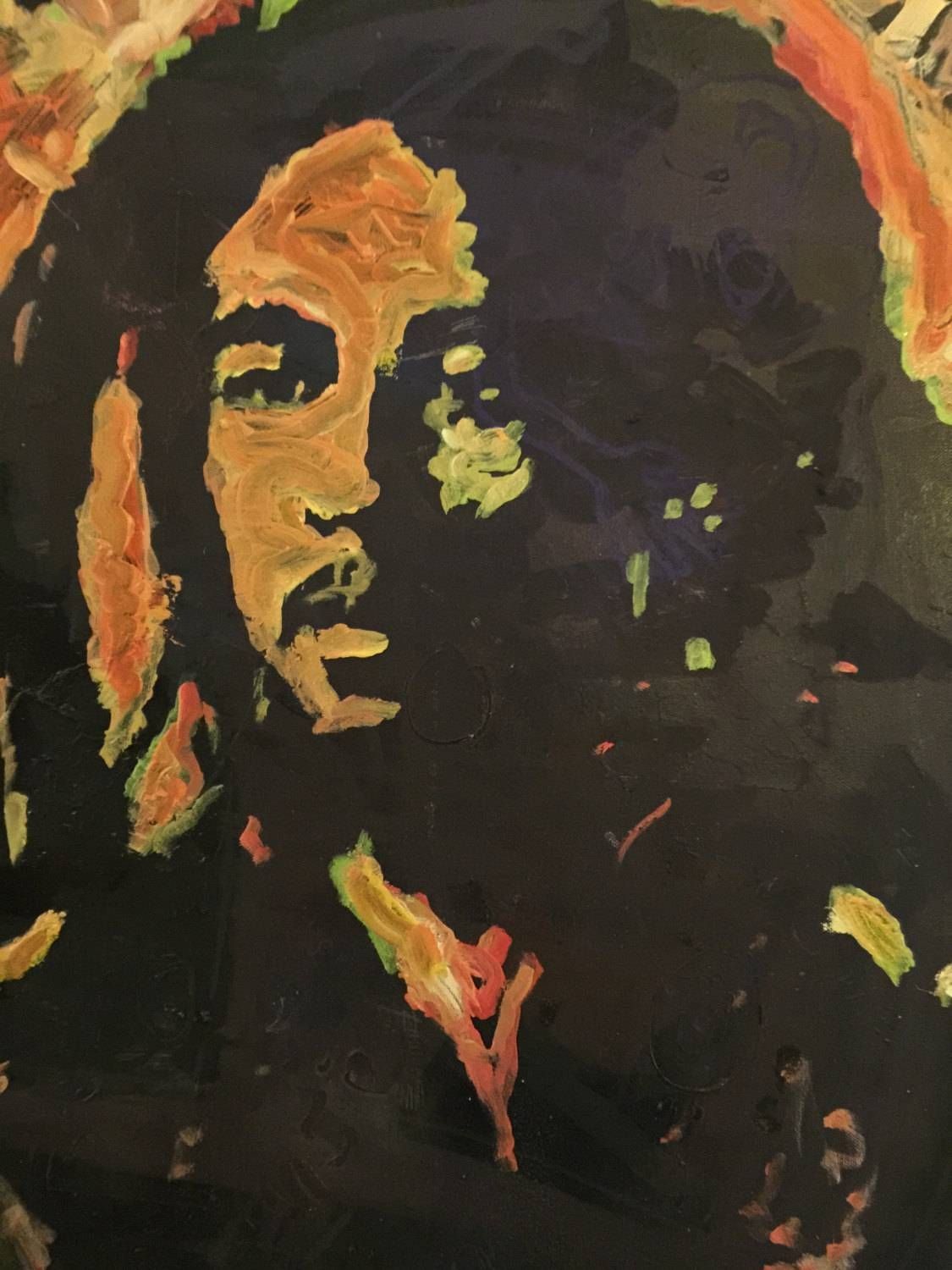 Bob Marley Artmatt Pecson Pop Art Painting On Canvas Wall Pertaining To 2017 Bob Marley Canvas Wall Art (View 18 of 25)