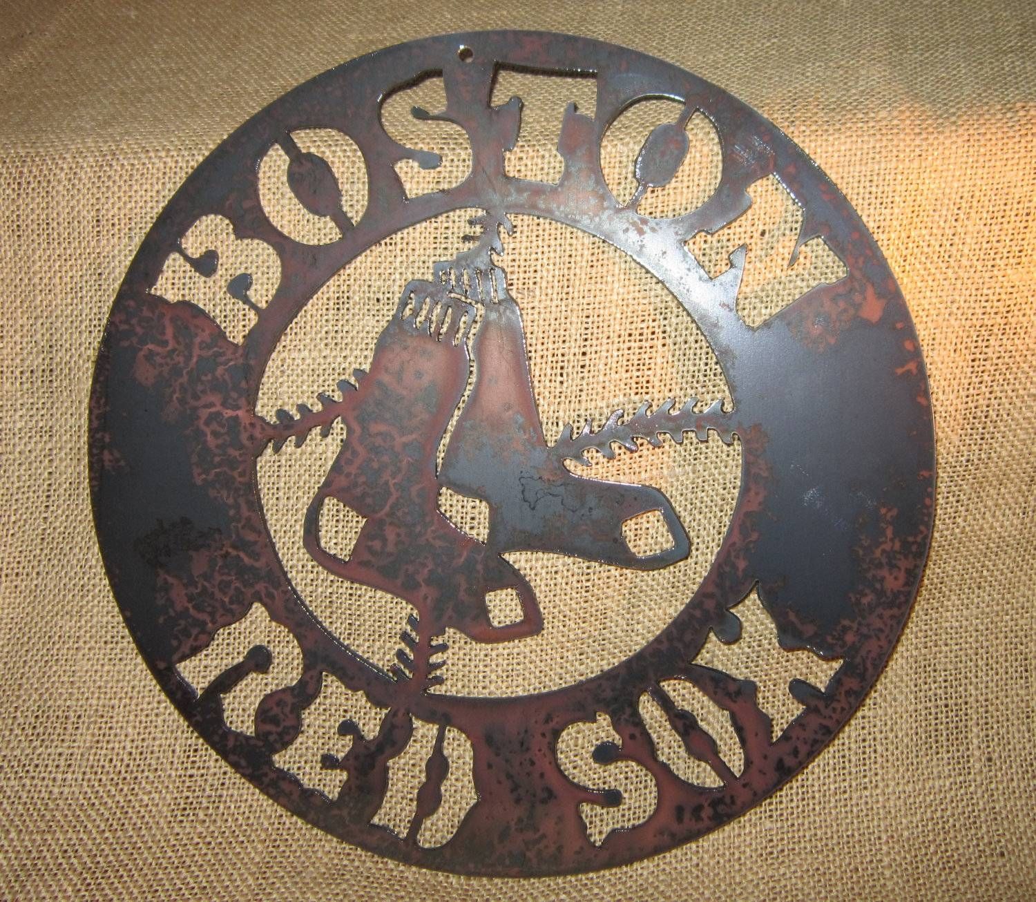 Boston Red Sox Metal Art In Most Current Red Sox Wall Art (View 1 of 23)