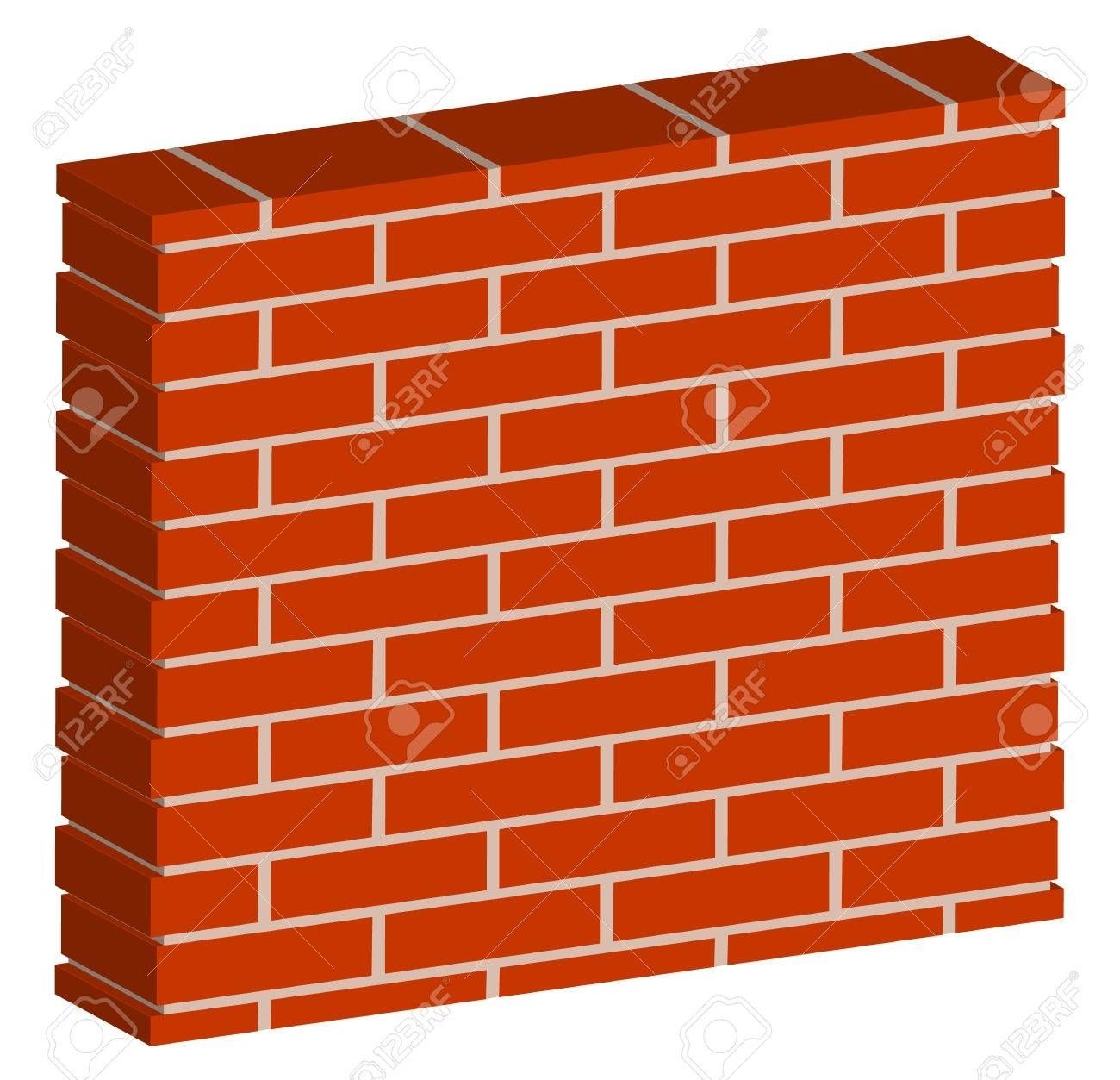 Brick Clipart 3d Intended For 2017 3d Brick Wall Art (Gallery 9 of 20)