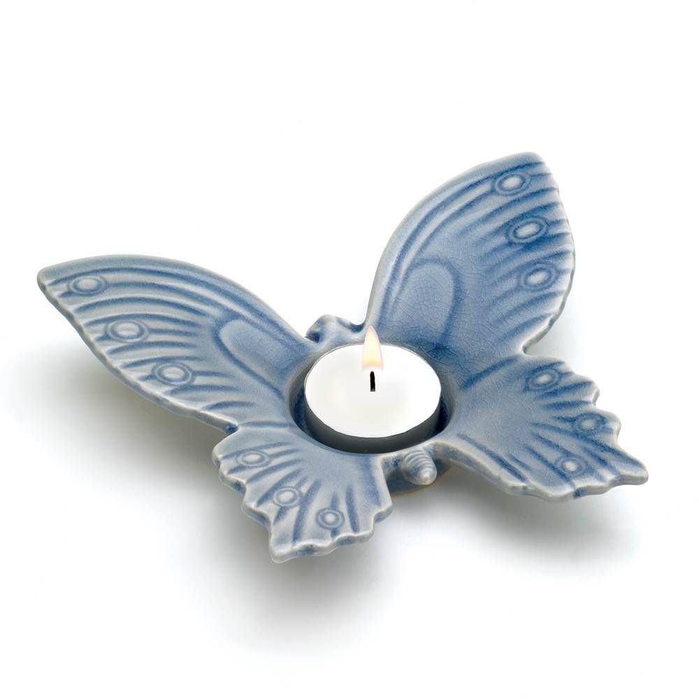 Candle Holders Tealight And Pillars – Affordable Home Decorations Throughout Current Ceramic Butterfly Wall Art (View 13 of 30)