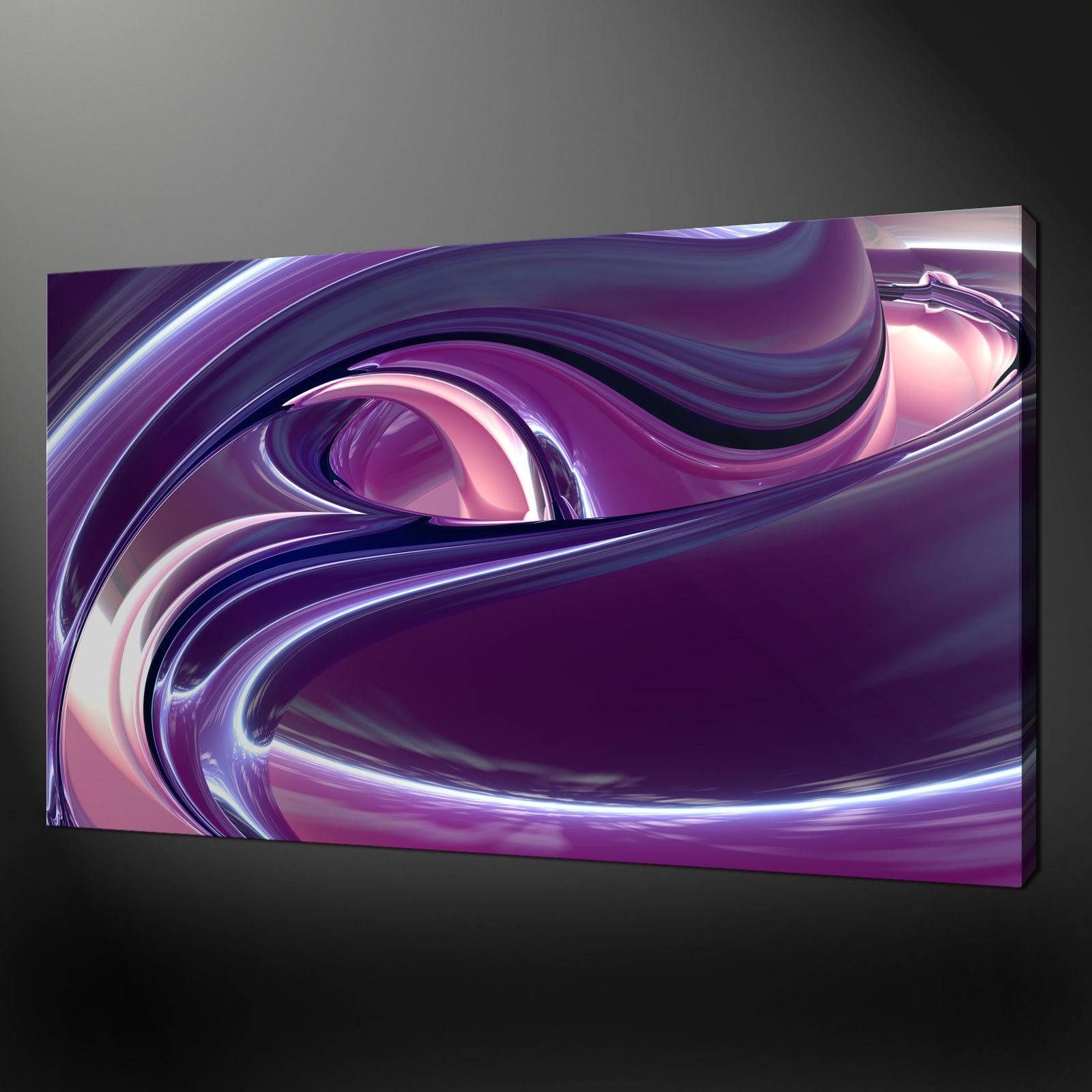 Canvas Print Pictures. High Quality, Handmade, Free Next Day Delivery. For Latest Purple Canvas Wall Art (Gallery 2 of 20)