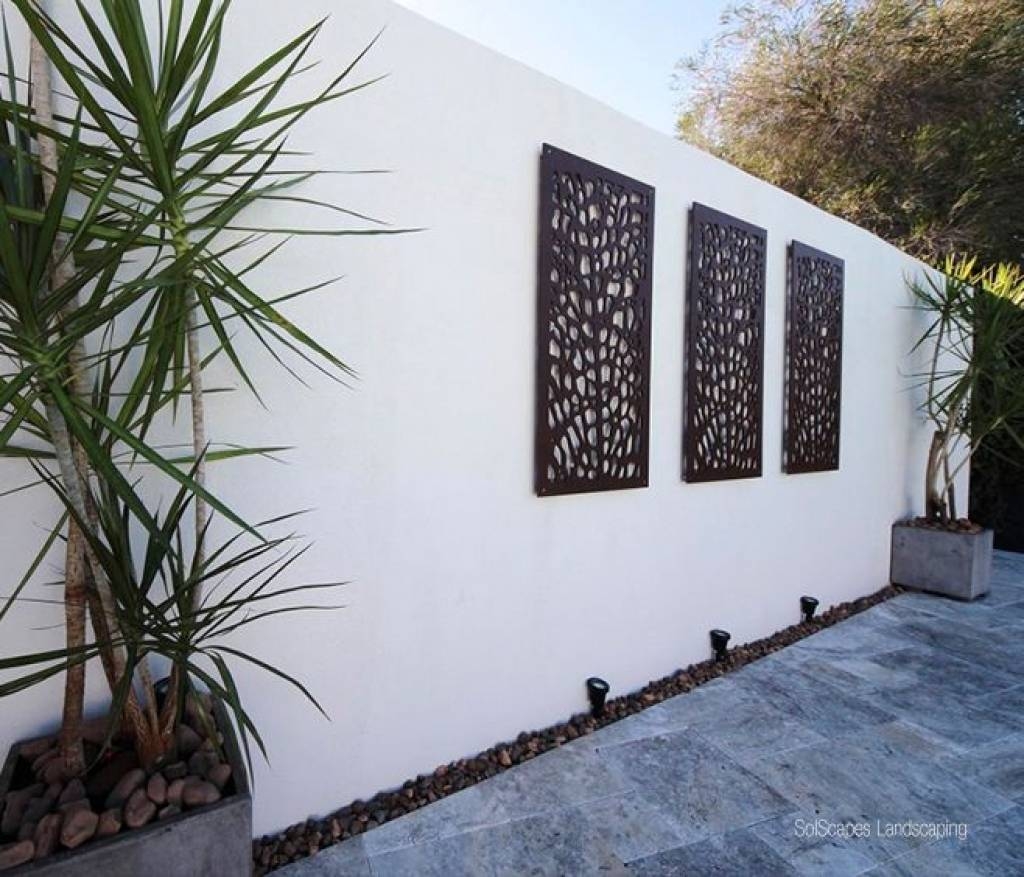 Contemporary Outdoor Wall Art Wall Art Design Ideas Elegant Modern With Regard To Recent Contemporary Outdoor Wall Art (Gallery 1 of 20)