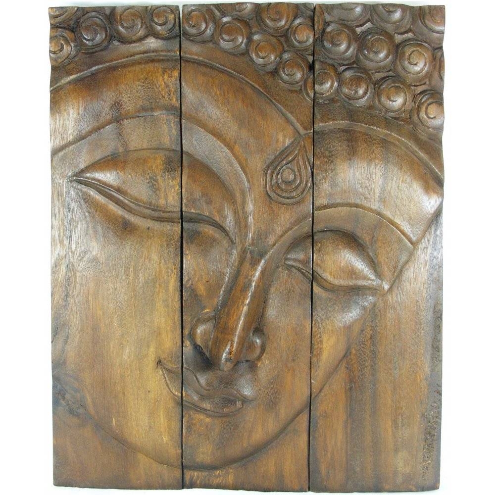 Featured Photo of 20 Photos Buddha Wood Wall Art