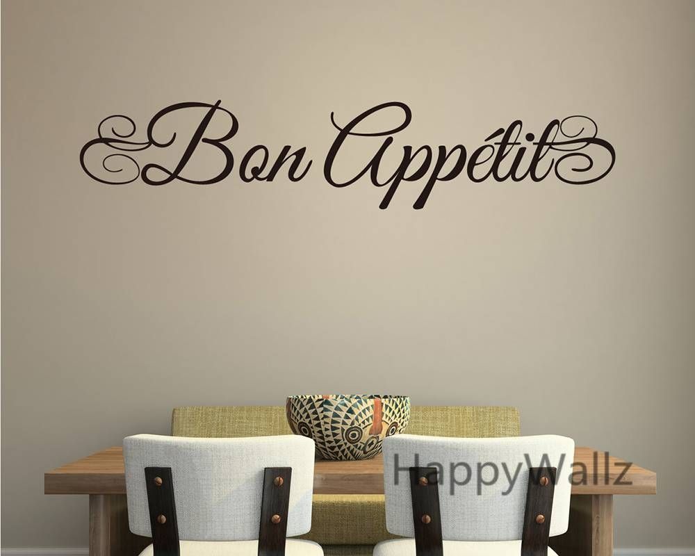 Dining Room Wall Art Stickers – Indiepretty Inside Most Recently Released Dining Wall Art (Gallery 23 of 25)