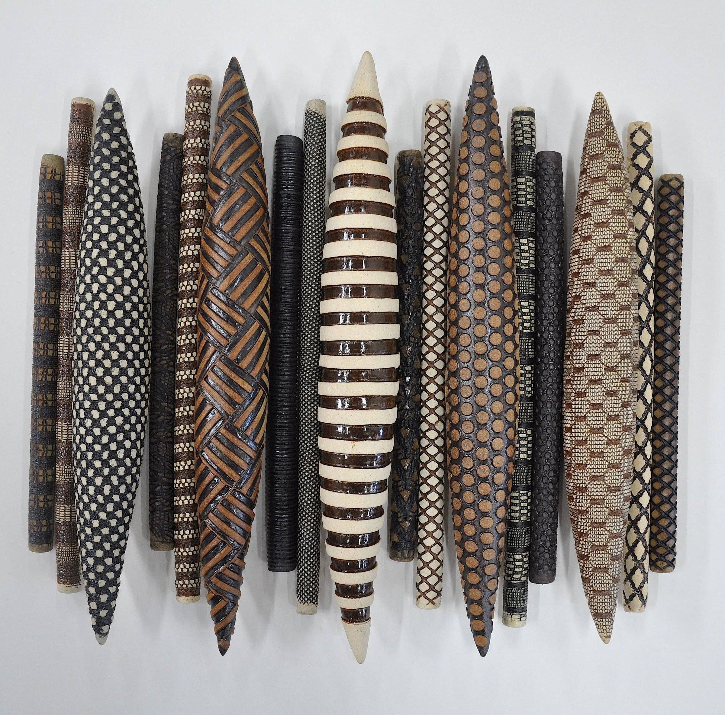 Domestic Markings 17kelly Jean Ohl (ceramic Wall Sculpture Throughout Most Up To Date Large Ceramic Wall Art (View 1 of 25)