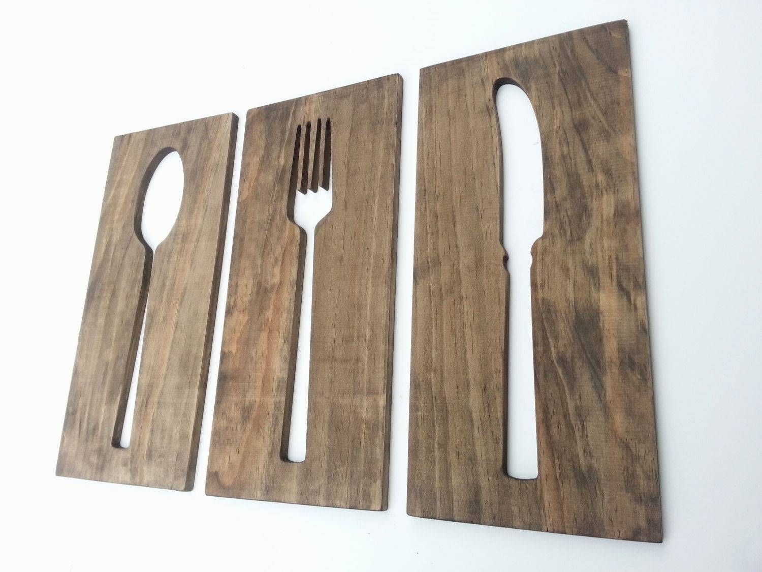 Easy Big Fork And Spoon Wall Decor Ideas — Decor Trends Pertaining To Current Big Spoon And Fork Wall Decor (View 6 of 30)