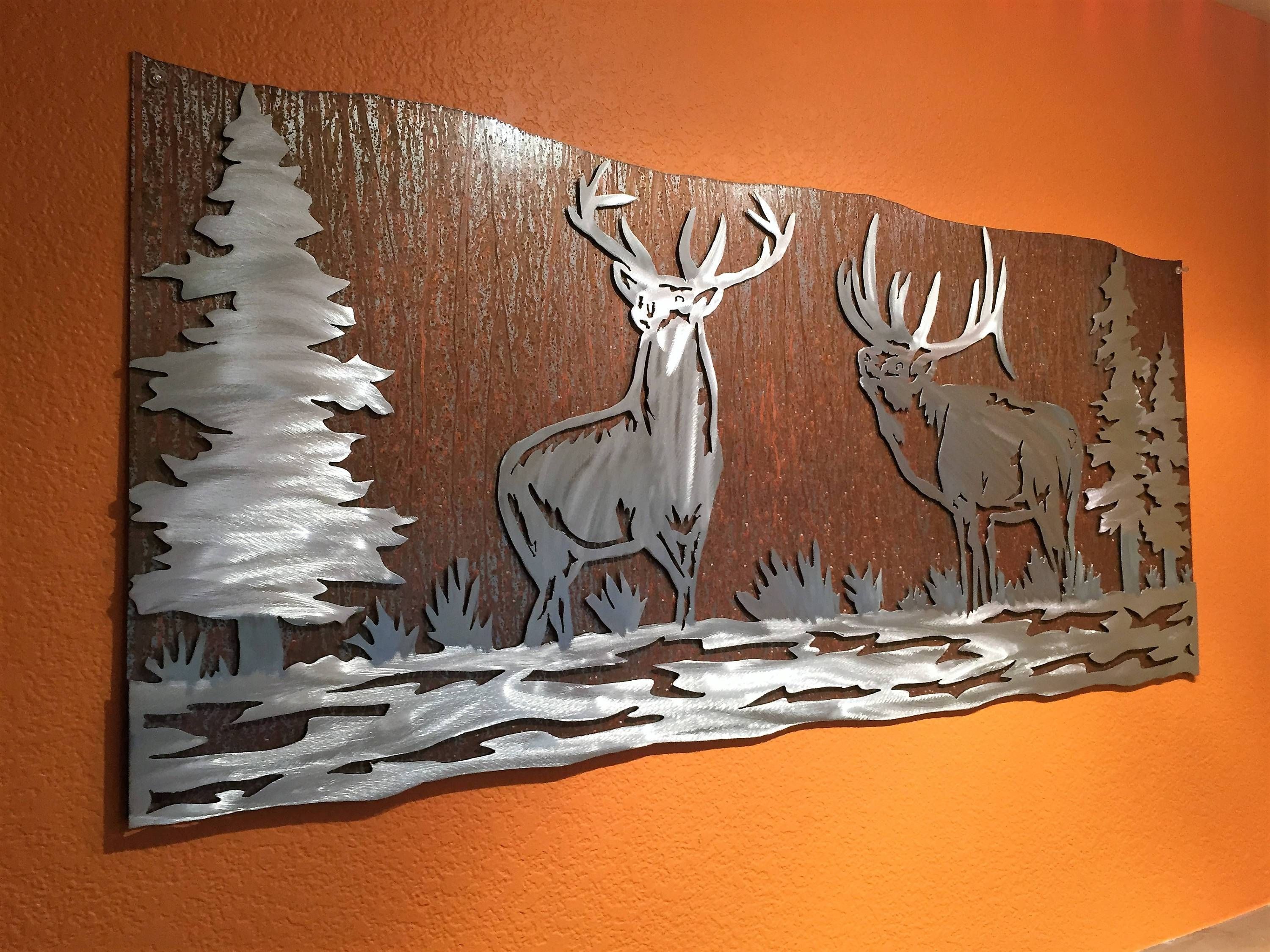 Elk Artwork (View 12 of 30)