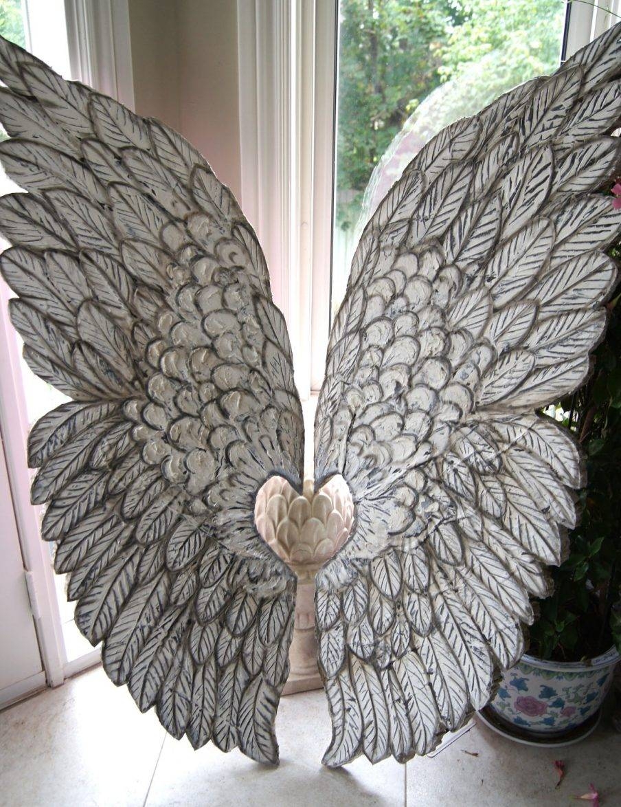 Featured Photo of  Best 20+ of Angel Wings Sculpture Plaque Wall Art