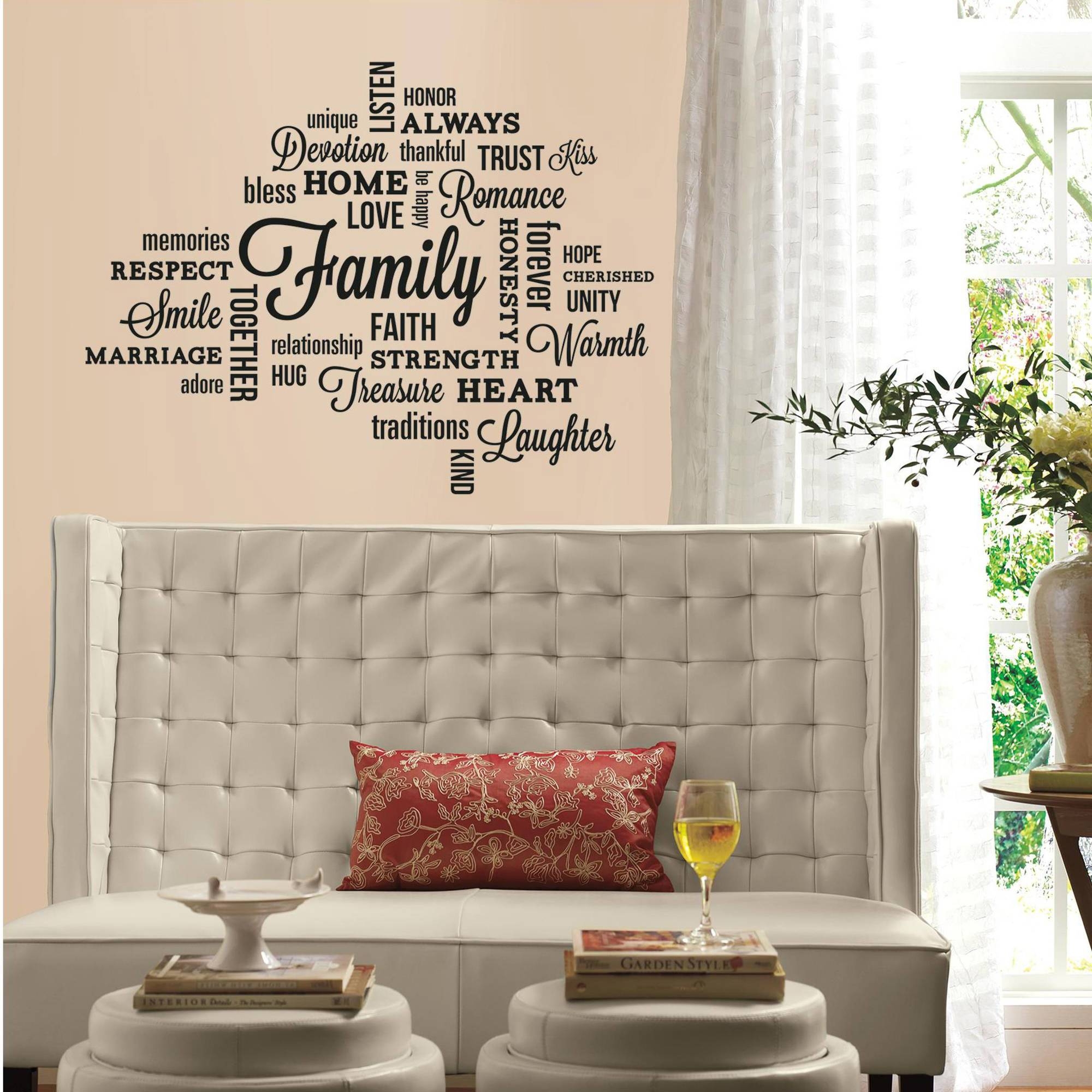 Featured Photo of The 25 Best Collection of Walmart Wall Stickers