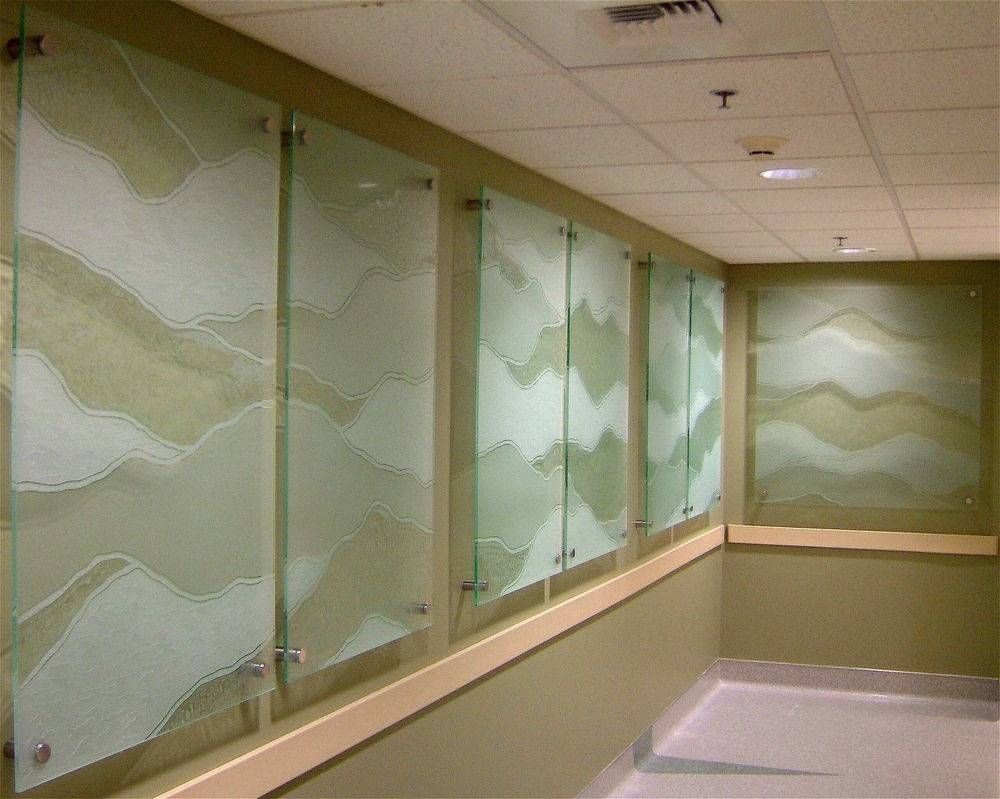 Glass Wall Art :: Shaded & Carved Glass Wall Art :: Kaiser Pertaining To Current Glass Wall Art Panels (View 5 of 20)
