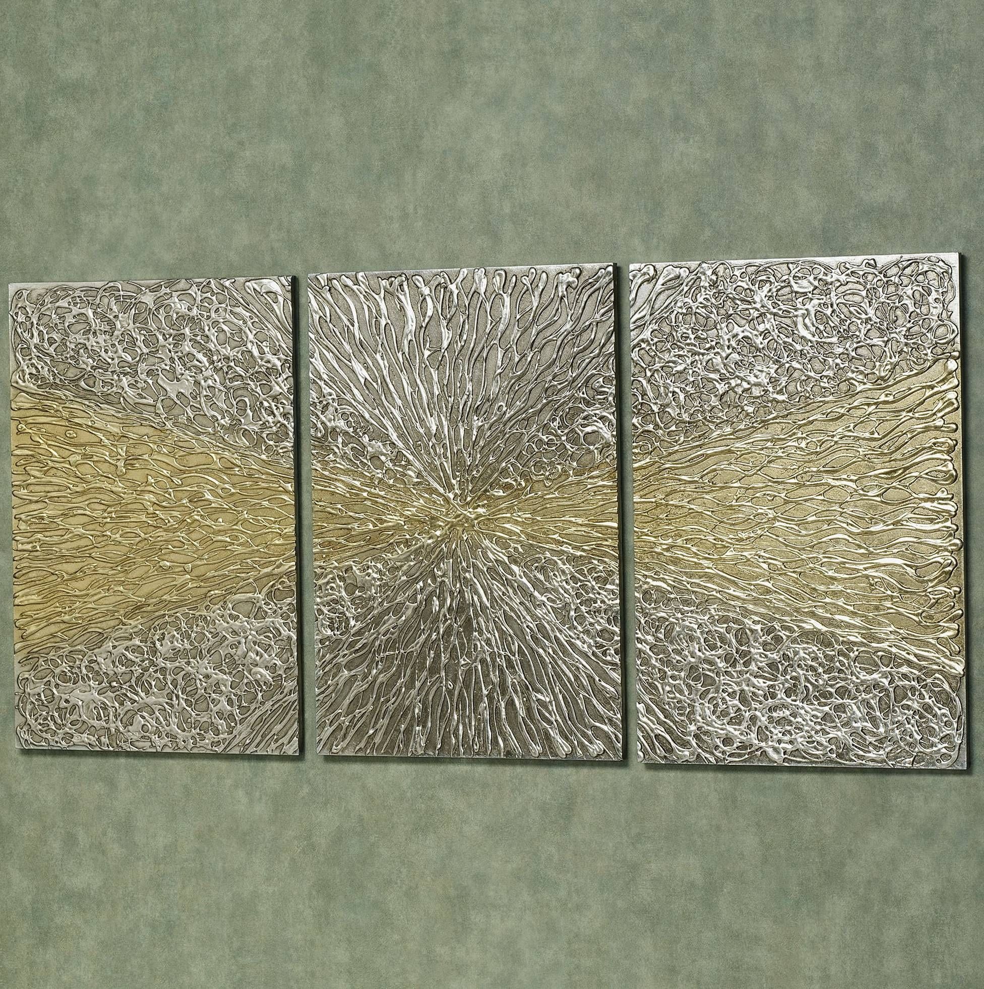 Gold And Silver Wall Art — Home Design Stylinghome Design Styling Pertaining To 2017 Silver And Gold Wall Art (View 1 of 15)