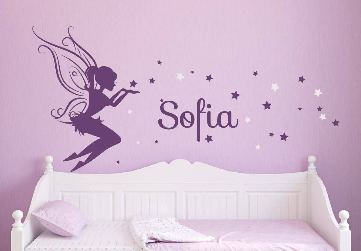 Little Girl Wall Decals : Ideas Room Girl Wall Decals With Most Current Little Girl Wall Art (View 16 of 20)
