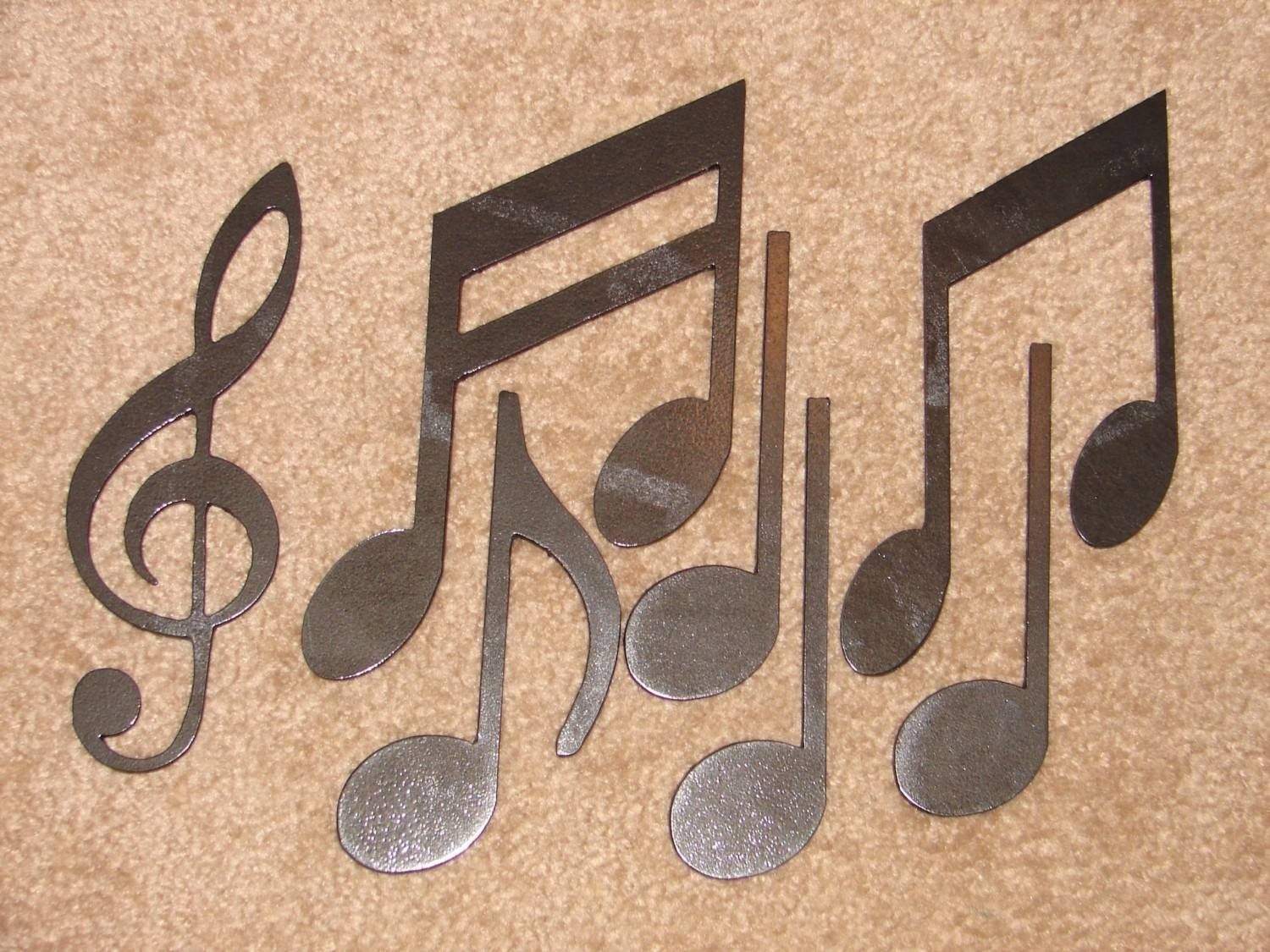 Metal Wall Art Decor Music Notes Musical Note Patio For Most Up To Date Metal Music Notes Wall Art (View 1 of 20)