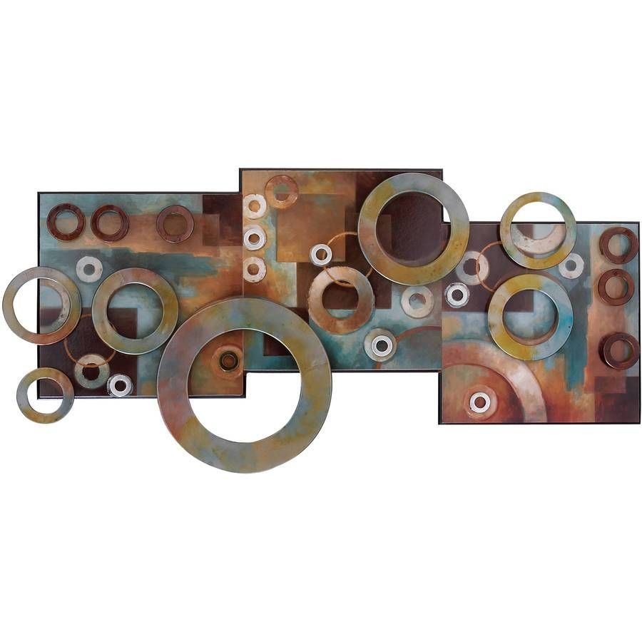 Metal Wall Art – Walmart Pertaining To Most Popular Wall Art Multiple Pieces (Gallery 19 of 20)