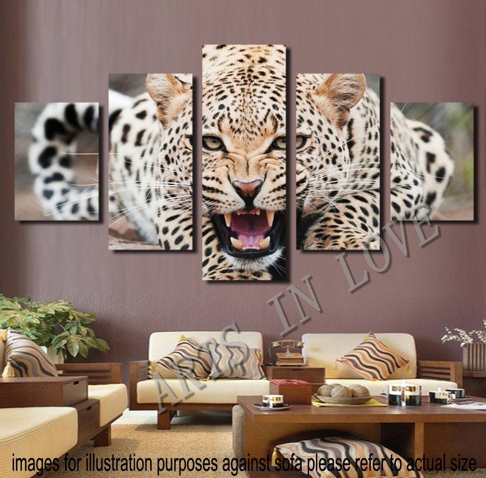 Featured Photo of 25 The Best Leopard Print Wall Art