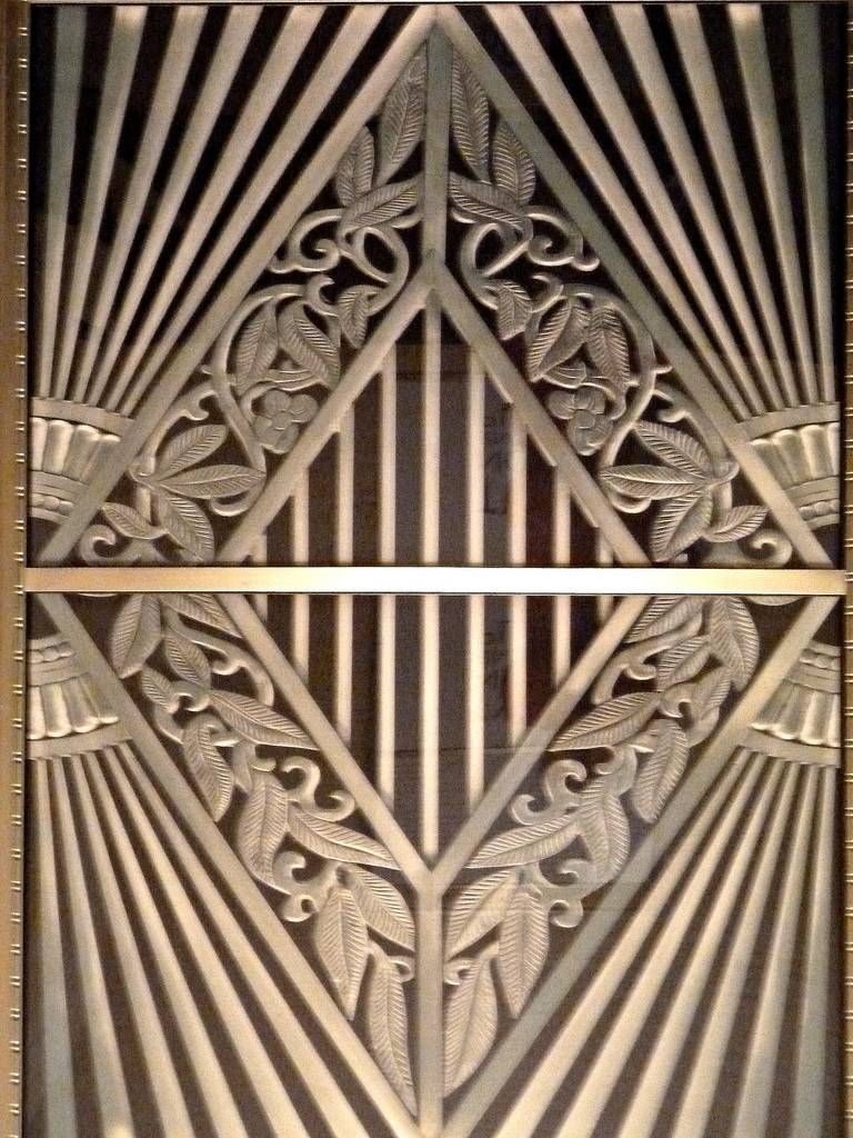 On White: Chicago, Ogilvie Transportation Center, Metal Art Deco Pertaining To Recent Art Deco Metal Wall Art (View 3 of 20)