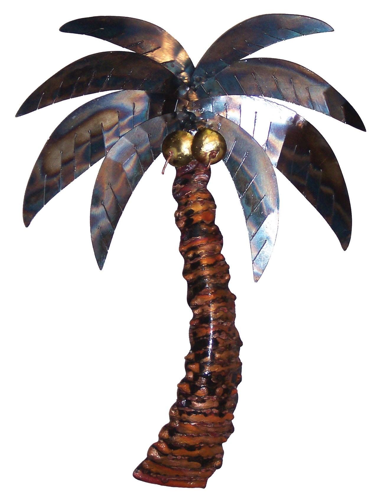Outdoor Metal Palm Trees – Outdoor Designs Regarding Most Popular Palm Tree Metal Art (View 6 of 25)