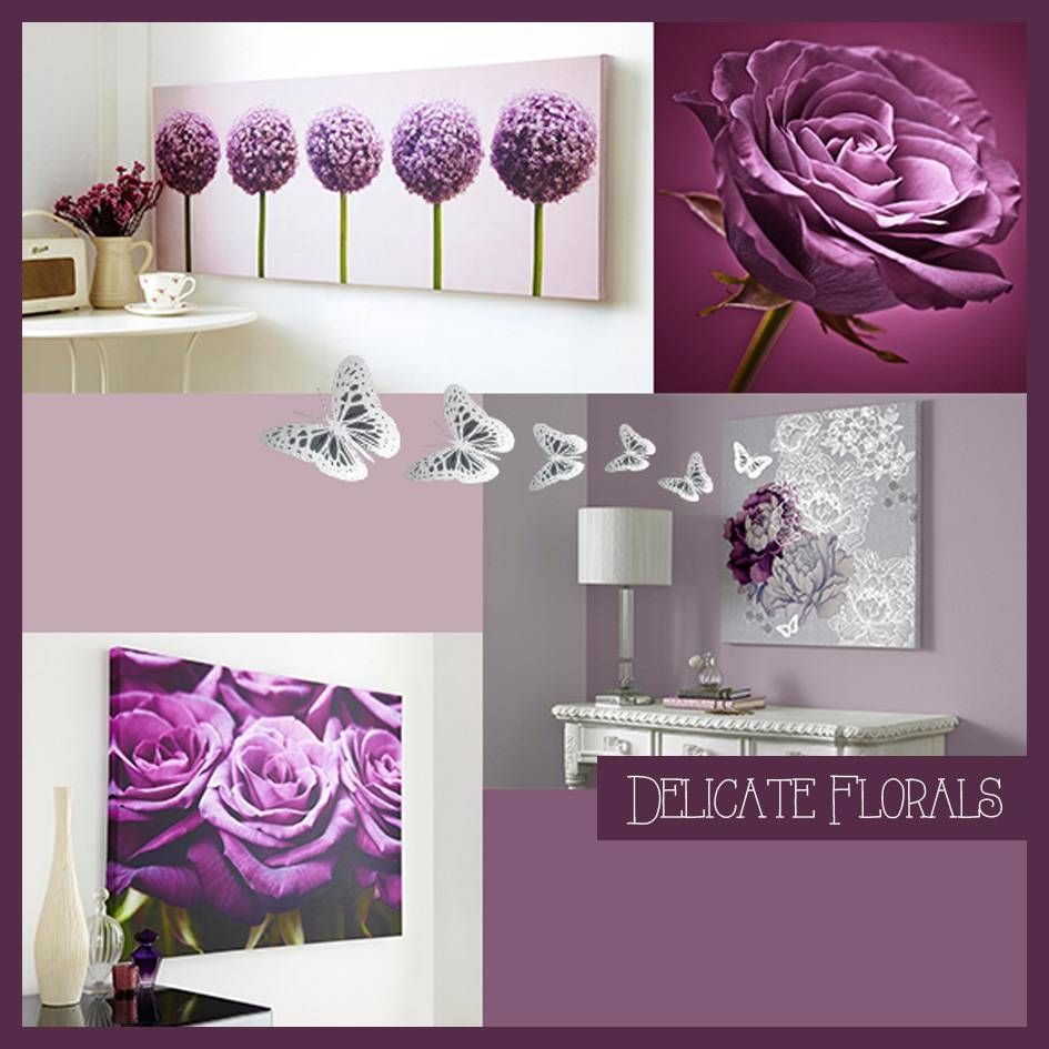 Purple Perfection For Latest Plum Coloured Wall Art (View 1 of 20)