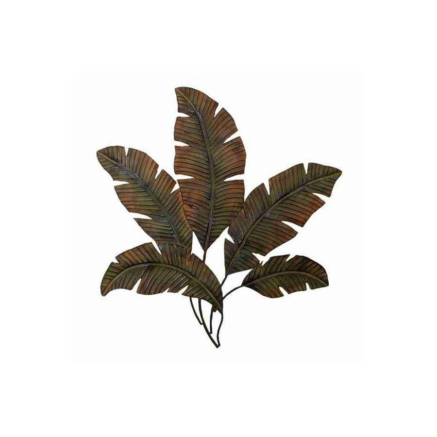 Shop Uma Enterprises 34 In W X 35 In H Botanical Nature Inspired Inside Most Recent Botanical Metal Wall Art (Gallery 23 of 25)