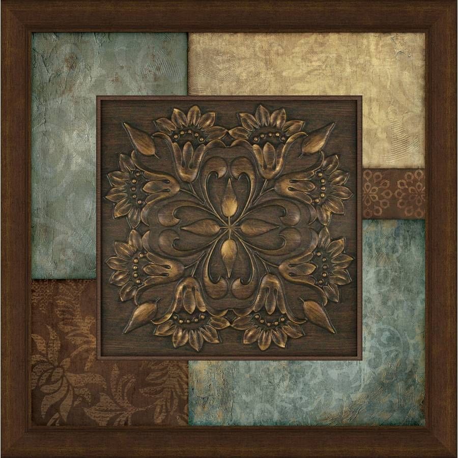 Shop Wall Art At Lowes Inside Recent Brown Framed Wall Art (View 1 of 20)