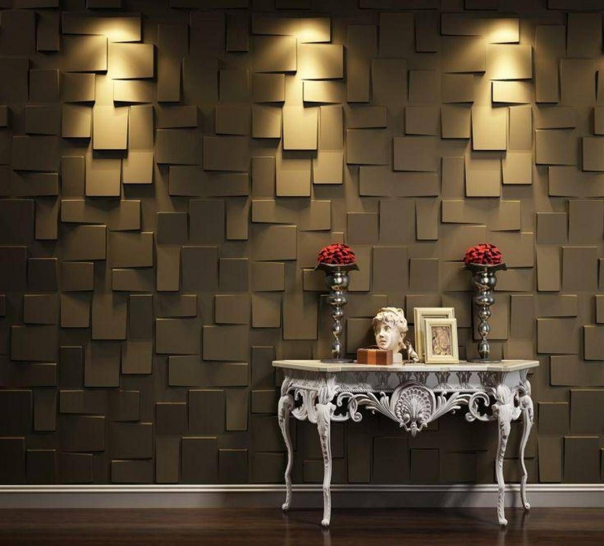 Smartness Design Wall Paneling Design 3d Wall Panels Interior 71 Intended For Latest 3d Wall Covering Panels (Gallery 20 of 20)