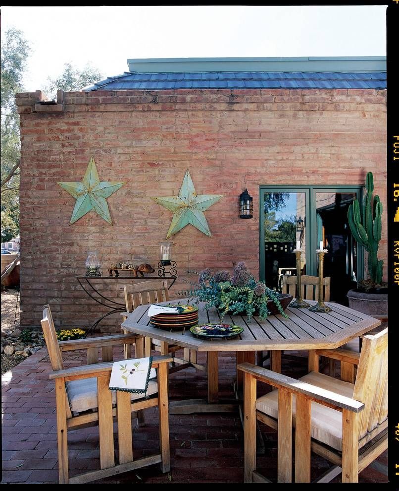 Terrific Outside Wall Art Decorating Ideas Gallery In Patio Rustic With Best And Newest Outside Wall Art (View 22 of 31)