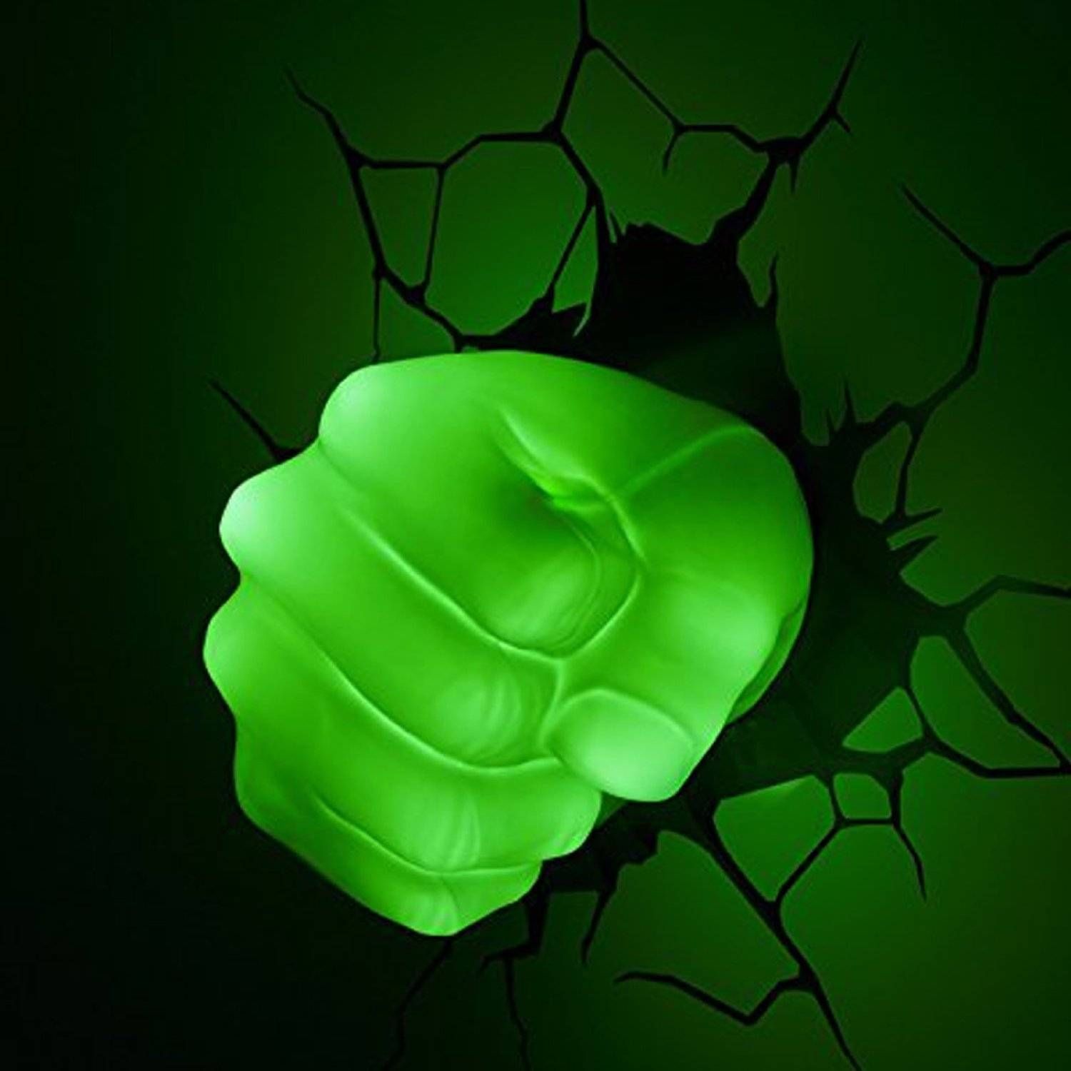 The Avengers 3d Wall Art Nightlight – Hulk Hand | This Stuff Online For Newest Marvel 3d Wall Art (Gallery 9 of 20)