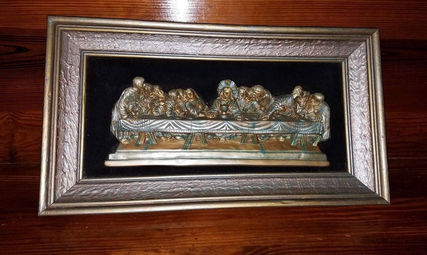 The Last Supper Framed 3d Wall Art | Ebay In Most Recent Last Supper Wall Art (View 16 of 20)