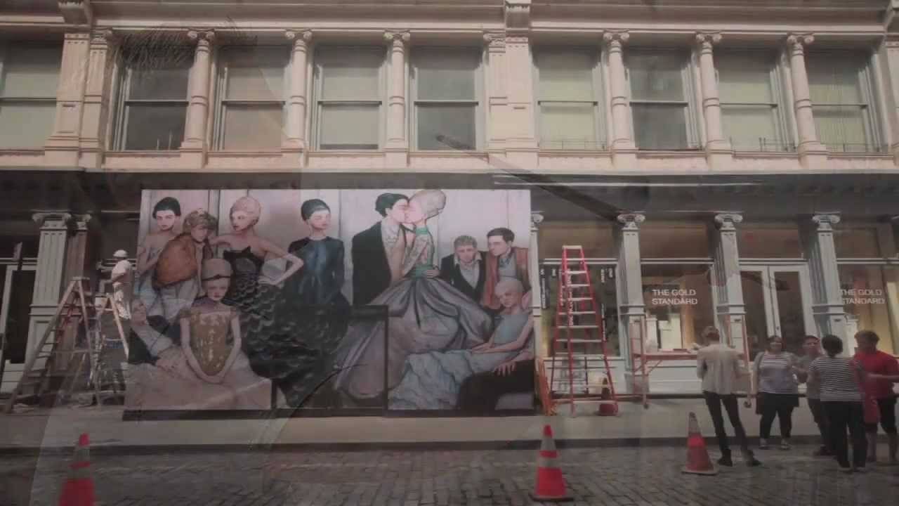 Tiffany & Co. — The Tiffany & Co. Soho Artist Series – Youtube Pertaining To Most Recently Released Tiffany And Co Wall Art (Gallery 24 of 30)
