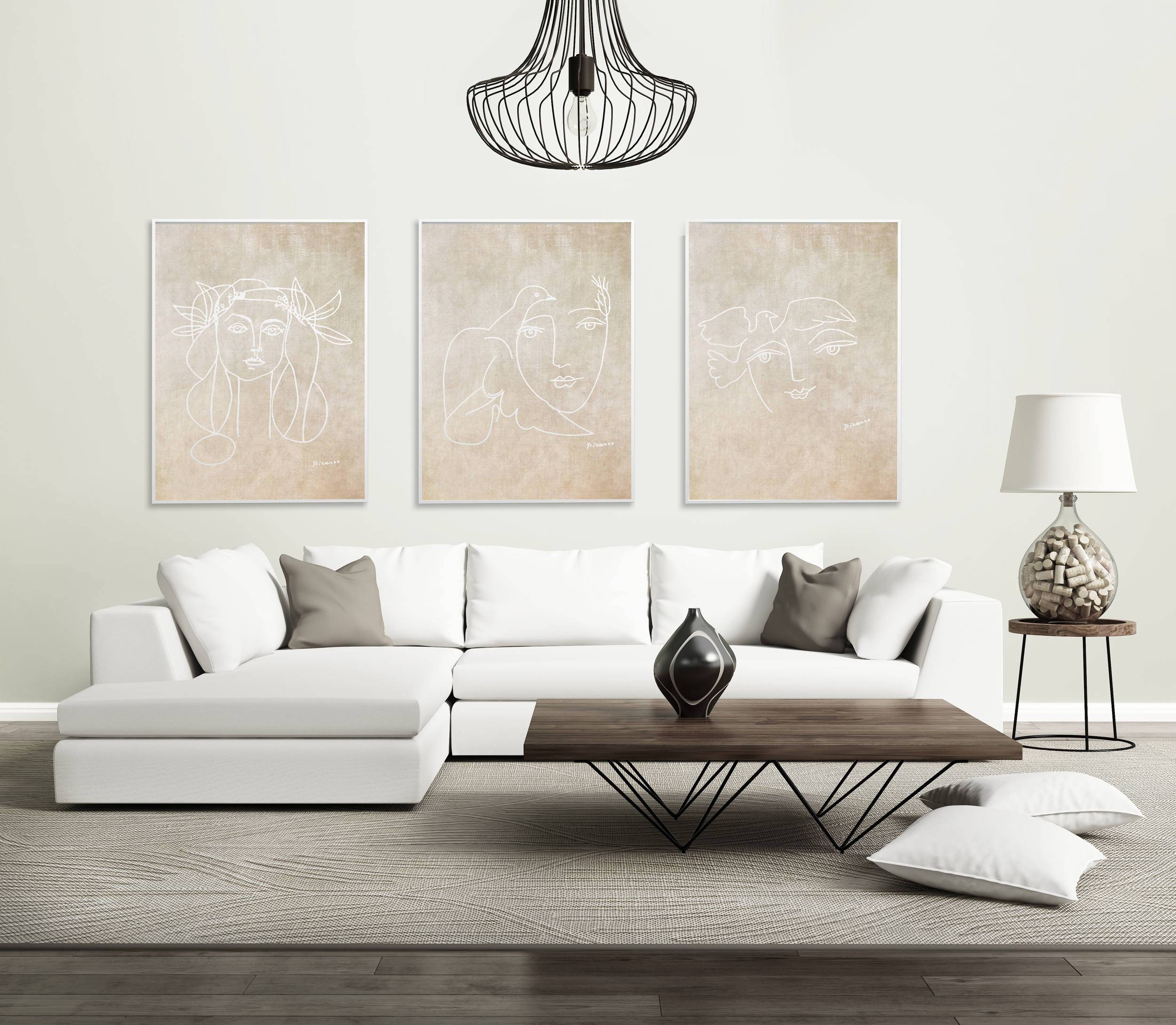 Featured Photo of 2024 Best of Neutral Wall Art