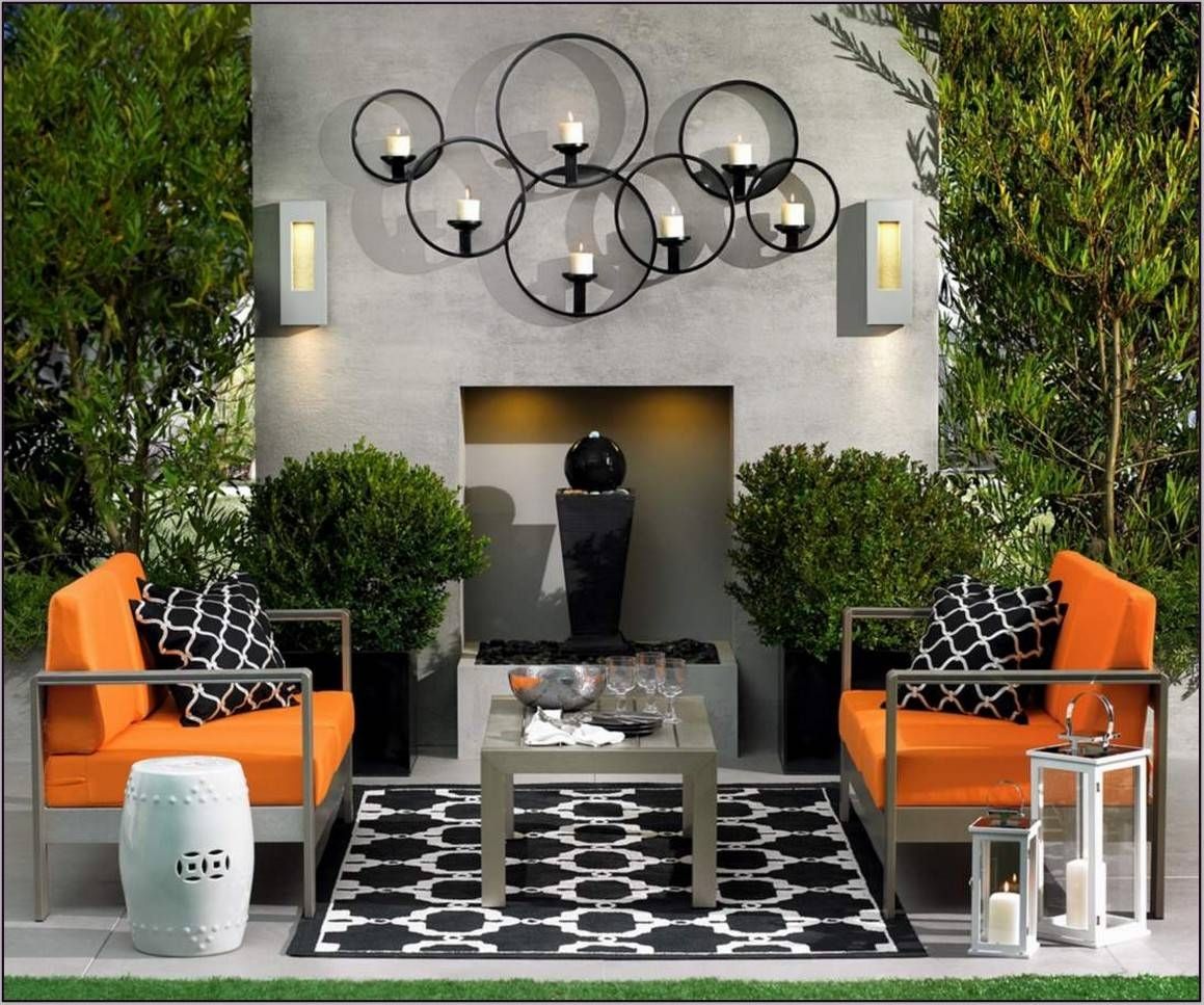 Wall Art Design Ideas: Interior Design Outdoor Wall Art Ideas Throughout Most Current Stainless Steel Outdoor Wall Art (View 18 of 20)