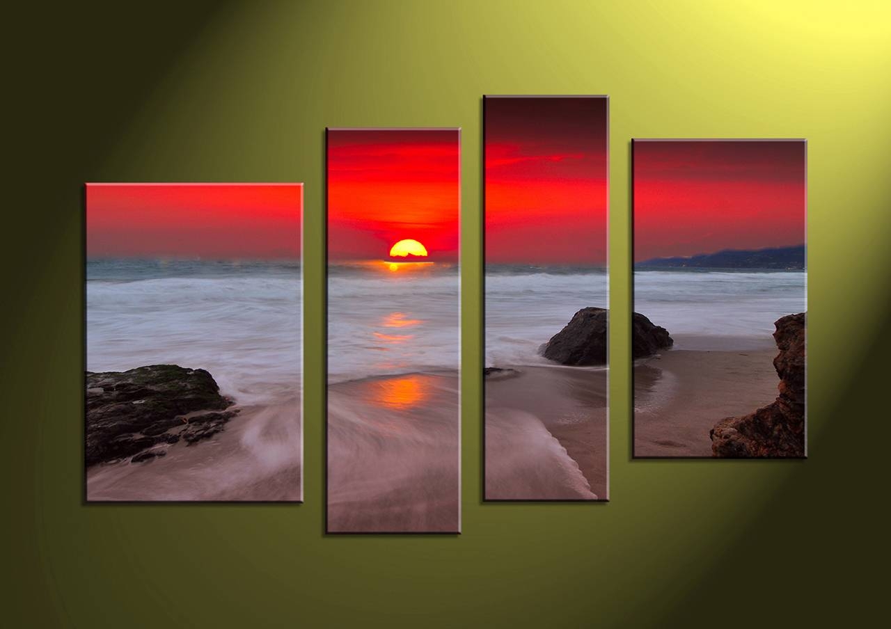 Featured Photo of 20 Collection of 4 Piece Wall Art Sets