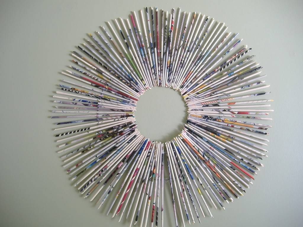 Wall Art Designs: Best Crafting Hand Made Wall Art Tutorial For Throughout Recent Recycled Wall Art (Gallery 20 of 30)