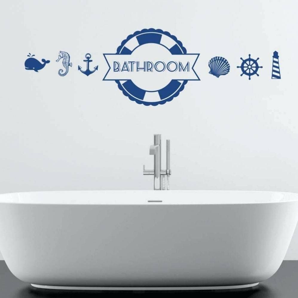 Wall Decals Bathroom – Hondaherreros With Most Recent Fish Decals For Bathroom (View 20 of 30)