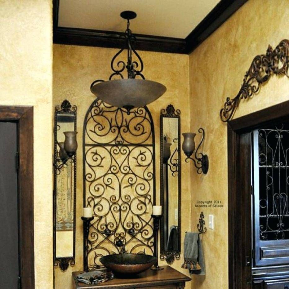 Wall Decor : 41 Excellent Faux Wrought Iron Outdoor Wall Decor Throughout Most Current Faux Wrought Iron Wall Decors (View 4 of 25)