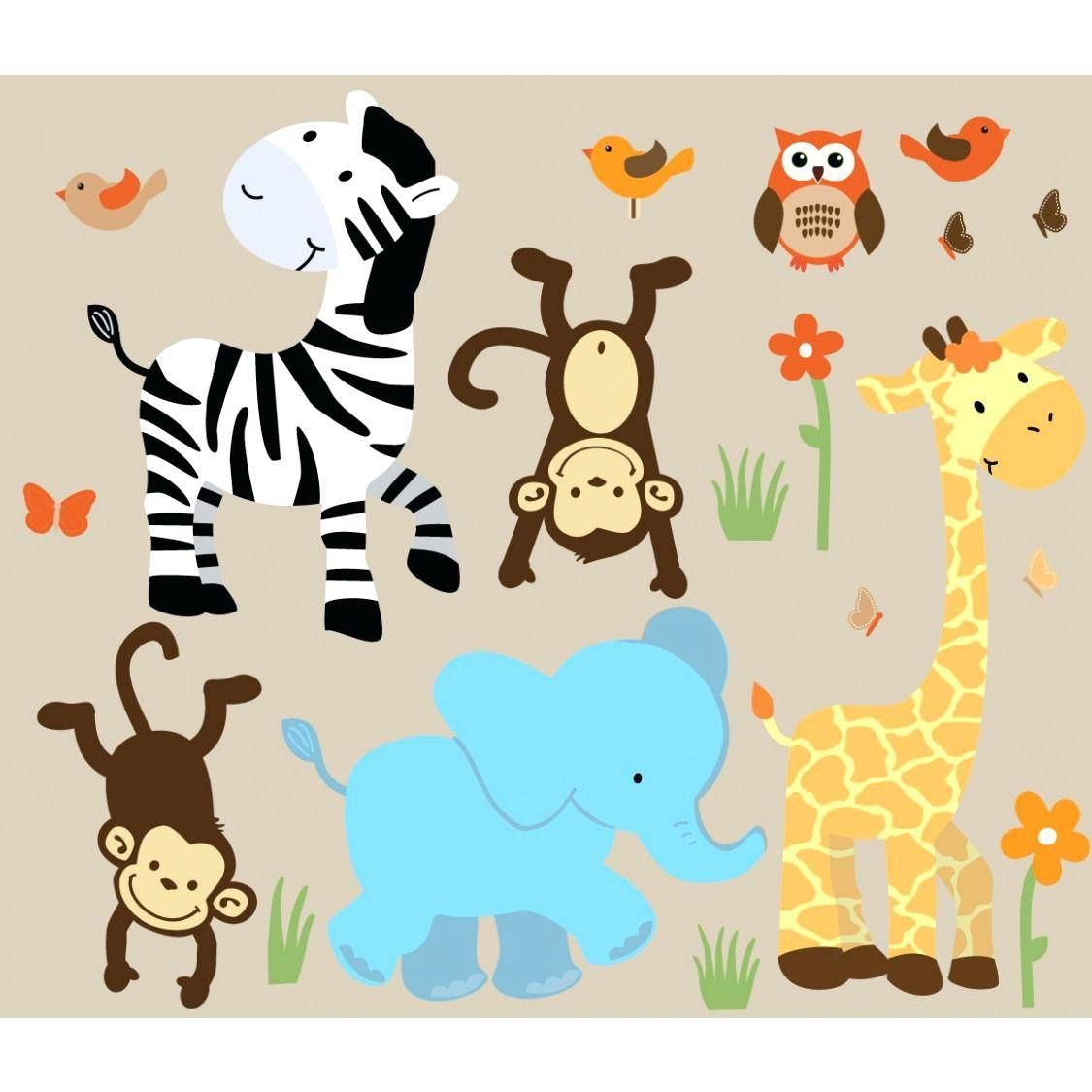 Wall Decor: Charming Safari Wall Decor Design. Wall Decor. Jungle With Most Up To Date Zebra 3d Wall Art (Gallery 20 of 20)