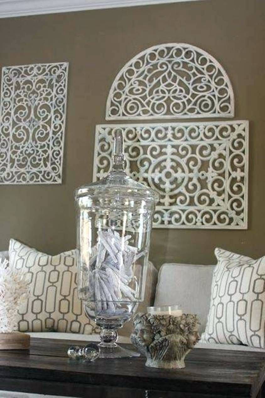 Wall Decor: Compact Faux Wrought Iron Wall Decor Images (View 5 of 25)